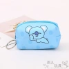 Korean version of Instagram cartoon girl coin purse, cute portable student loose change, canvas small bag, zipper bag Application Scenario